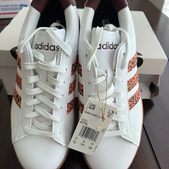 Adidas Grand Court 2.0 White is Sneakers Modern Design 9.5 - Picture 6 of 9